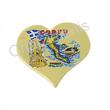 194546 Μαγνητάκι Καρδιά Χάρτης