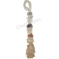 105219 ΚΡΕΜΑΣΤΟ ΠΛΕΞΟΥΔΑ ΟΣΤΡΑΚΑ RAFFIA ΜΙΚΡΟ