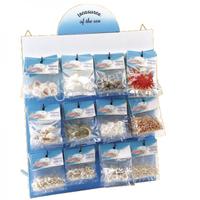 105271 Όστρακα σε Display Ξύλινο