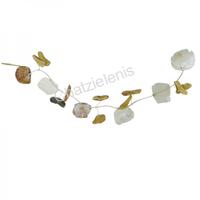 105376 Γιρλάντα με Ξύλο & Όστρακο