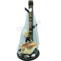 105444 Διακοσμητικό Ξύλινο με Όστρακο Lambis