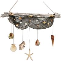 105493 Κουρτίνα Ξύλο-Δίχτυ-Όστρακα