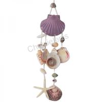 105550 Κρεμαστό με Scallop & Pecten Μώβ