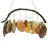 105553 Κρεμαστό με Ξύλο & Flat Scallop