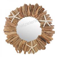 105707 Καθρέπτης με Driftwood & Αστερίες