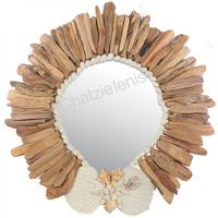 105709 Καθρέπτης με Driftwood & Scallop