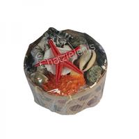 105781 Καλάθι Μπαμπού με Όστρακα 4΄