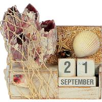 105784 ΗΜΕΡΟΛΟΓΙΟ ΞΥΛΙΝΑ ΜΕ ΟΣΤΡΑΚΟ