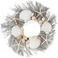105870 ΣΤΕΦΑΝΙ ΜΕ ΟΣΤΡΑΚΑ SCALLOP ΚΑΙ ΑΣΤΕΡΙΕΣ