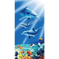 110426 ΠΕΤΣΕΤΑ ΔΕΛΦΙΝΙΑ ΒΥΘΟΣ SUMMERIZE 75Χ150