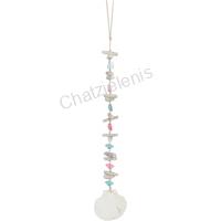 135231 ΓΙΡΛΑΝΤΑ SCALLOP DRIFTWOOD ΧΡΩΜΑΤΙΣΤΟ ΓΥΑΛΙ