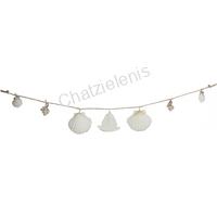 135420 ΓΙΡΛΑΝΤΑ ΜΕ ΞΥΛΙΝΟ ΚΑΡΑΒΑΚΙ ΚΑΙ ΟΣΤΡΑΚΑ