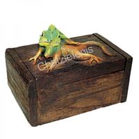 189042 Κουτί Ξύλινο Ιγκουάνα