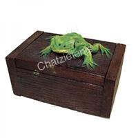 189043 Κουτί Ξύλινο Βάτραχος