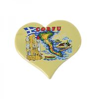 194546 Μαγνητάκι Καρδιά Χάρτης