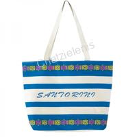 197426 Τσάντα Μαίανδρος-Καμβάς Santorini