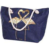 197704 ΤΣΑΝΤΑ ΘΑΛΑΣΣΗΣ ΦΛΑΜΙΝΓΚΟ ΧΡΥΣΟ ΜΠΛΕ