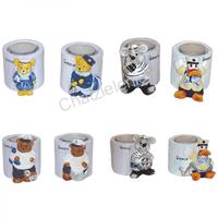 198149 Ρεσώ Κεραμικά Στρογγυλά με Ζωάκια