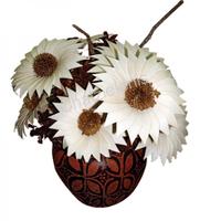 724107 Διακοσμητικά Ξυλόγλυπτα Γλαστράκια