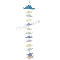 105830 Κρεμαστό με Αστερίες Μώβ